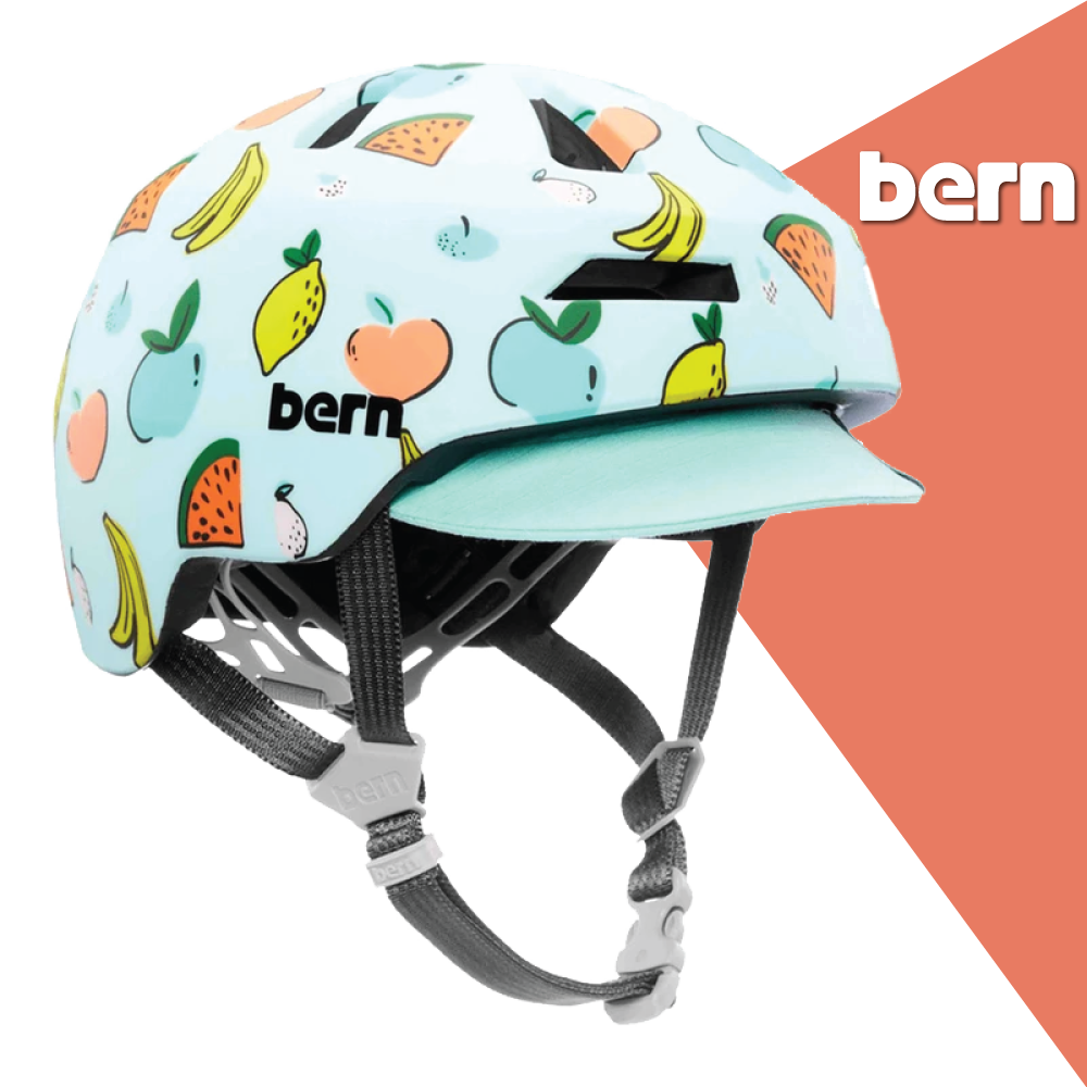bern boys bike helmet Kids Nino 2.0 MIPS 2024 Now featuring DVRT padding The Nino and The Nina.