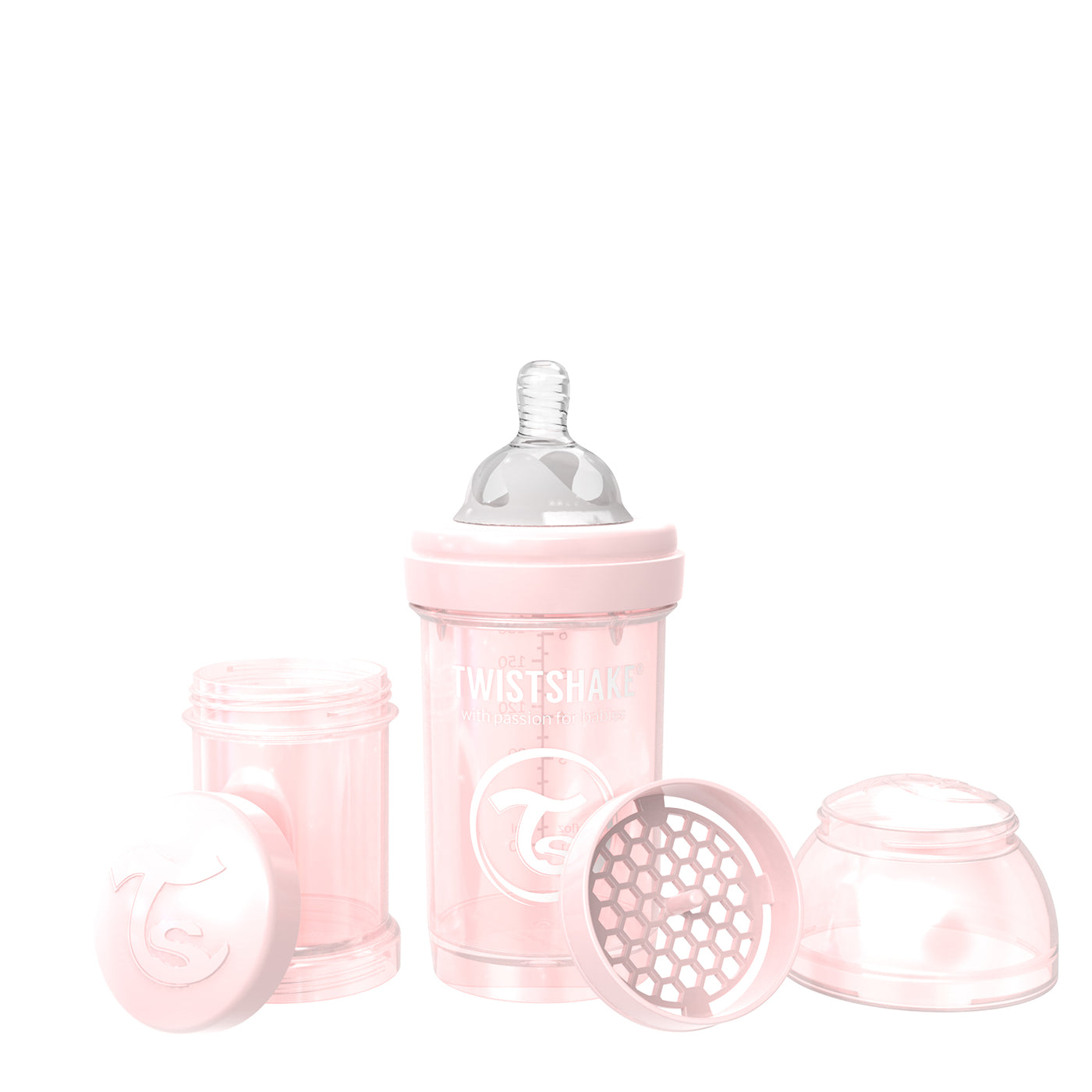 Twistshake Anti Colic Baby Bottles - Pearl Collection
