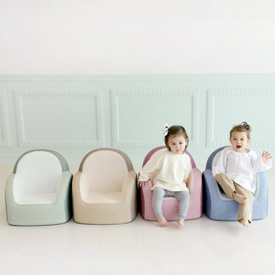Sofkin Leather Luxury Kids Sofa by PBK