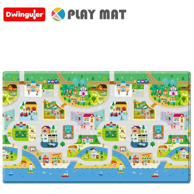 Dwinguler Playmat - Big Town - Large Baby Playmat