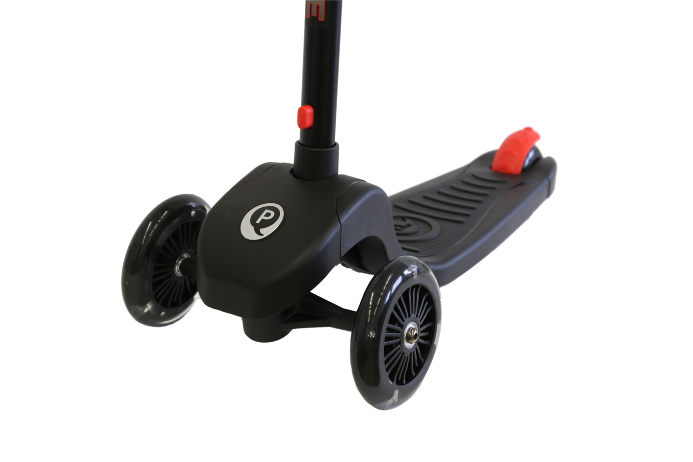 Red Future LED Light Scooter